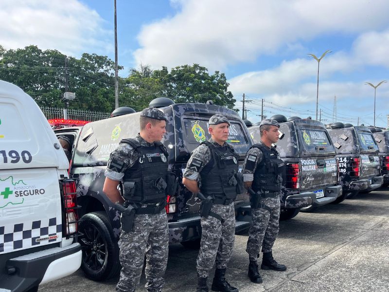 Amazonas reforça segurança com 244 novas viaturas equipadas com tecnologia de ponta; confira