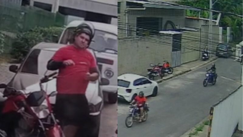 Dupla é flagrada furtando motos em plena luz do dia em Manaus