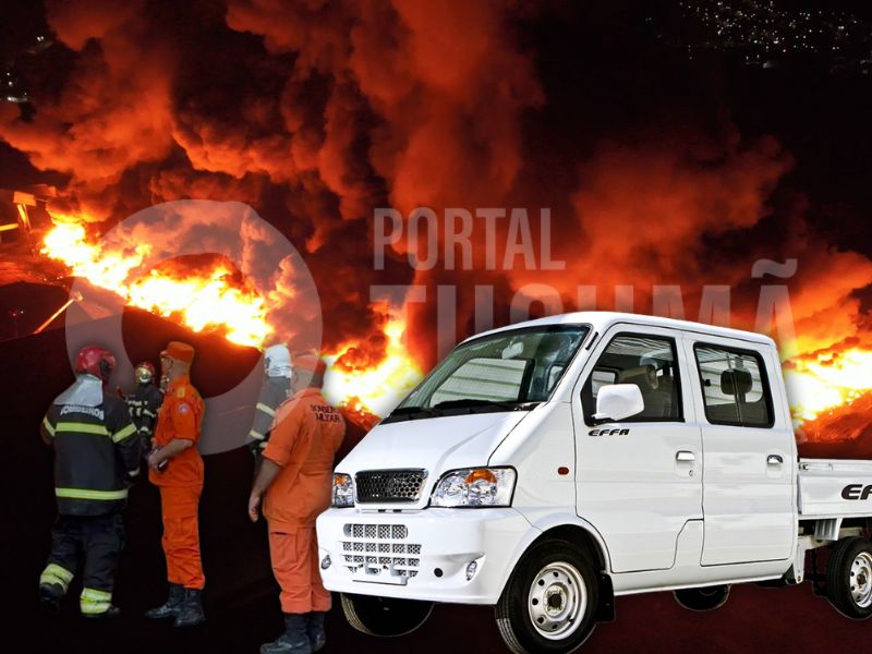 Corpo de Bombeiros controla maior incêndio já registrado em Manaus