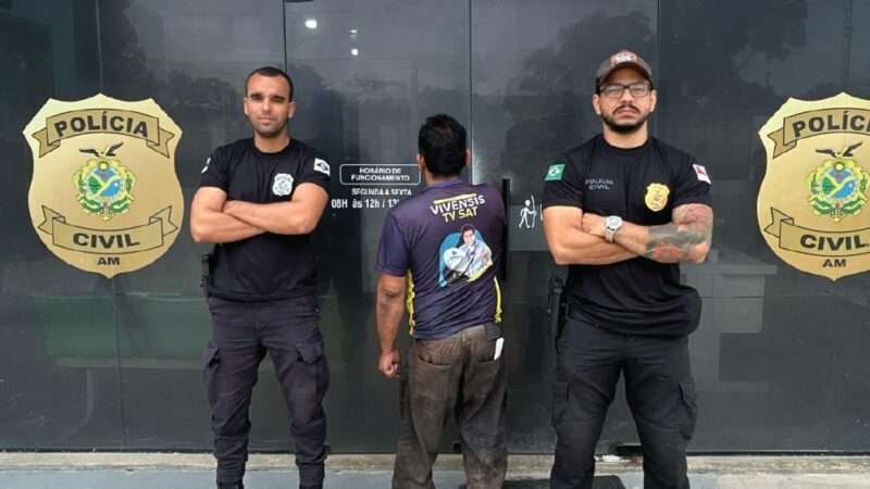 Homem é preso suspeito de estuprar duas crianças em casa de amigos no AM