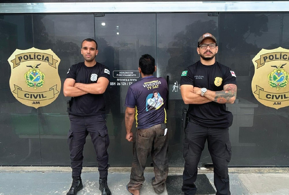 Homem é preso suspeito de estuprar duas crianças em casa de amigos no AM