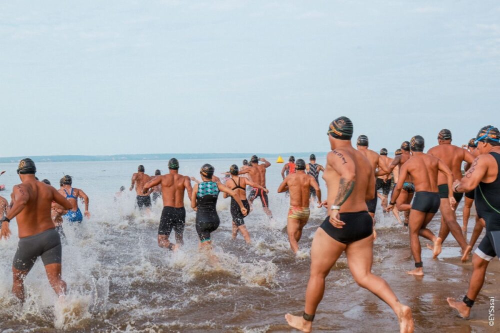 Marinha abre inscrições para Aquathlon Naval com natação e corrida em Manaus