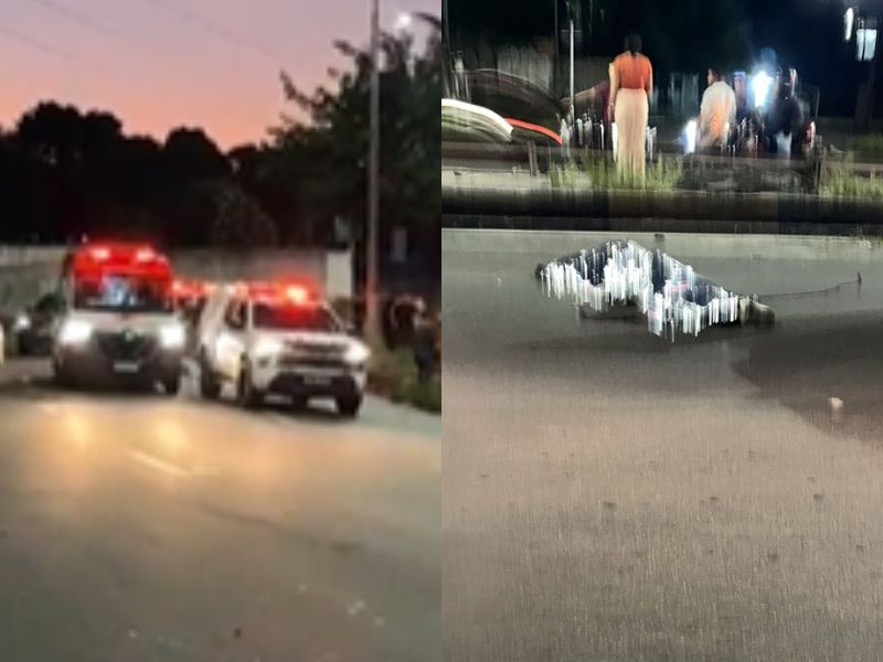 Mulher morre em acidente de moto