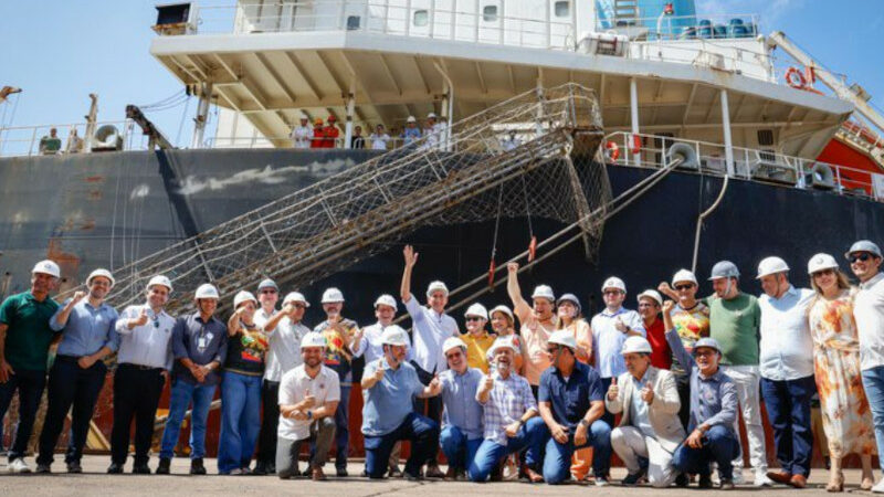 Navio com produtos da China inaugura nova rota marítima a partir do Amapá