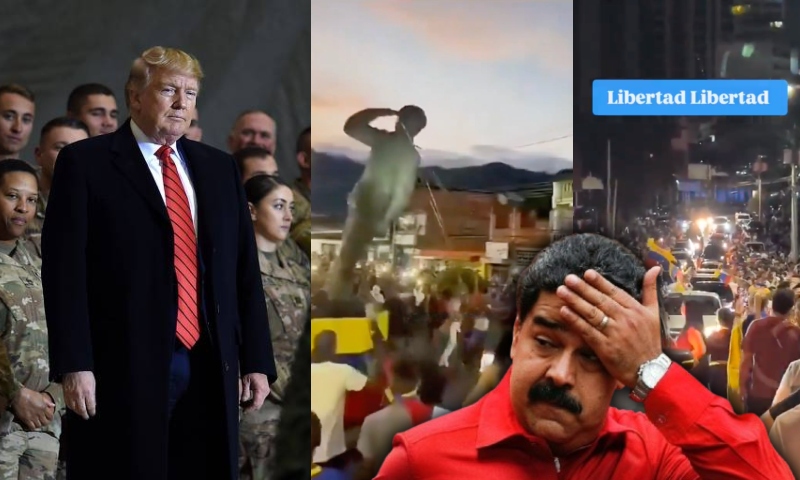 Operação militar dos EUA faz Maduro se esconder em um bunker na Venezuela