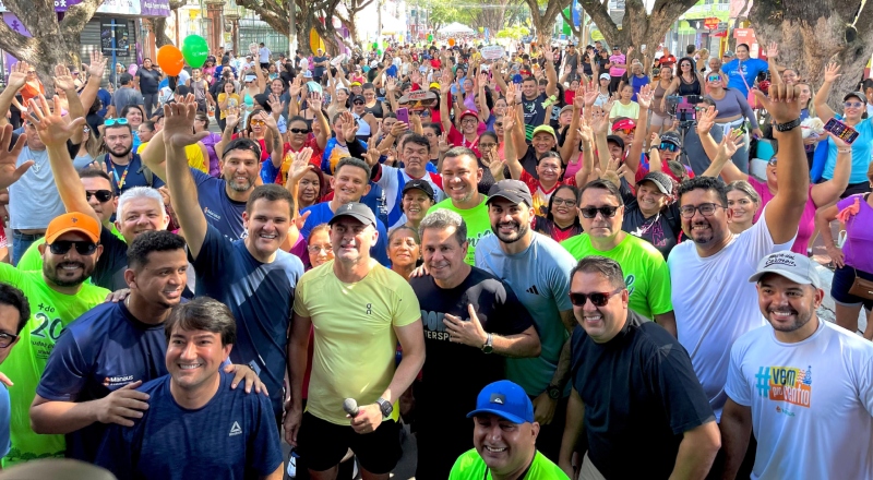 Prefeitura de Manaus realiza segunda edição da ‘Faixa Liberada’ no Centro com mais atividades de esporte e lazer
