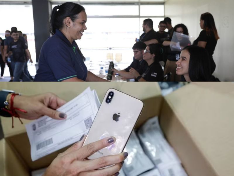 Programa resgata mil celulares e inicia etapa de devolução