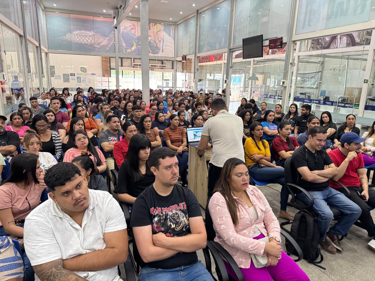 Sine Amazonas acompanha integração de 150 novos contratados em empresa do Distrito Industrial