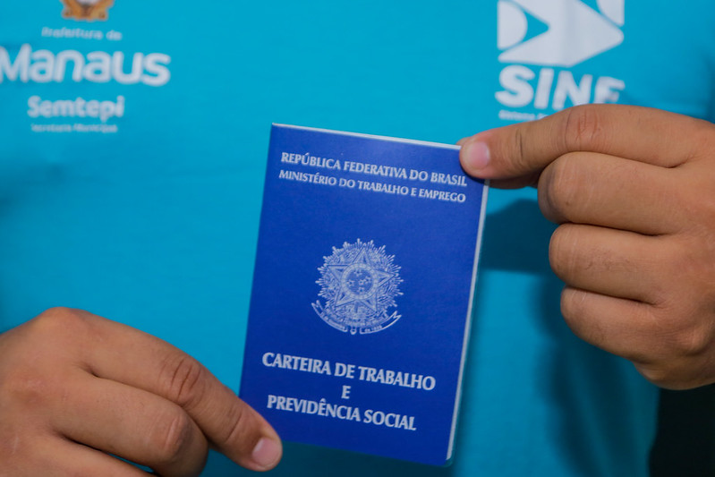 Sine Manaus oferta 442 vagas de emprego nesta segunda-feira (11)