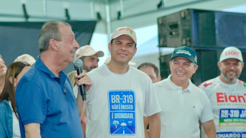 Saullo Vianna percorre BR-319 e articula pressão no governo para ajudar pavimentação da rodovia