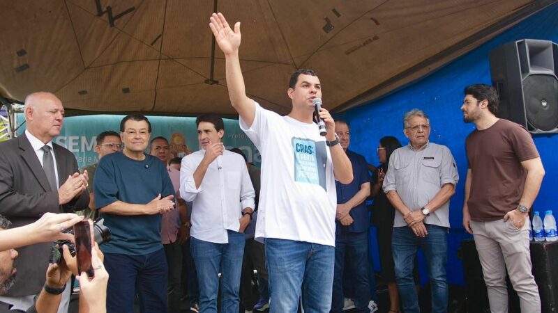 Saullo Vianna entrega maior CRAS de Manaus, com a presença do Ministro dos Portos e Aeroportos