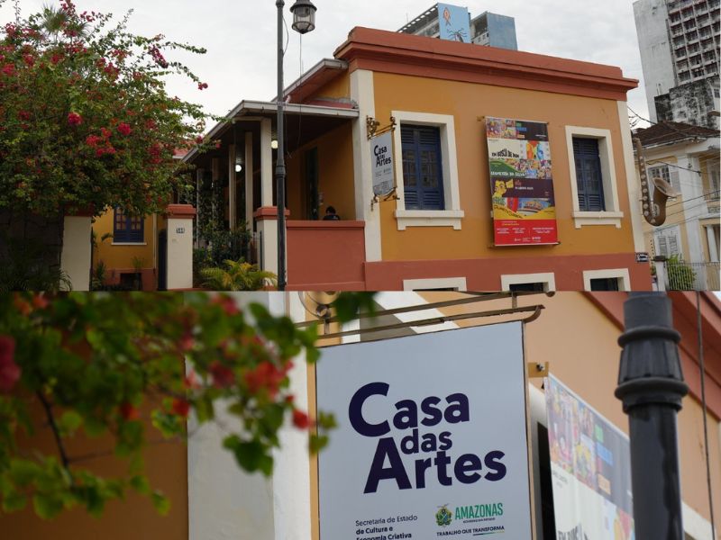 Casa das Artes reabre com cinco exposições e mural em homenagem a Chico da Silva