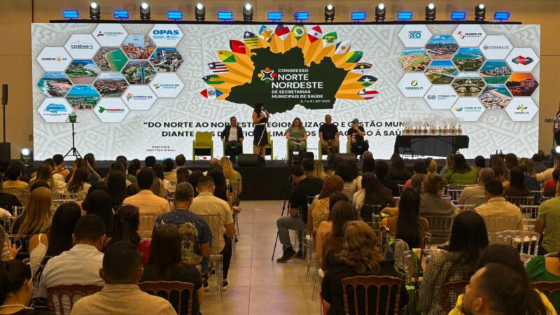 Com recorde de público, Congresso Norte Nordeste de Secretários Municipais de Saúde reuniu em Manaus mais de 1,7 mil participantes de 16 estados