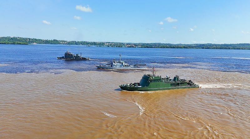 Marinha promove atividades em Manaus com participação de Colômbia e Peru