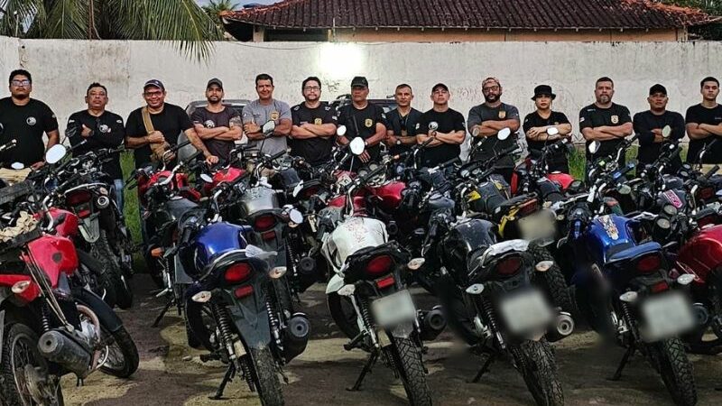 Polícia Civil recupera 264 veículos roubados e furtados de janeiro a agosto; 64 pessoas foram presas
