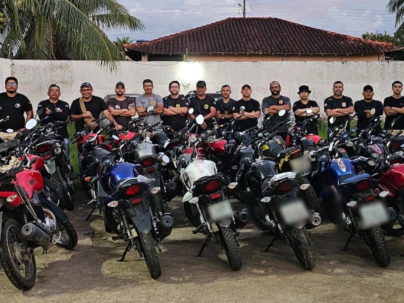 Polícia Civil recupera 264 veículos roubados e furtados de janeiro a agosto; 64 pessoas foram presas