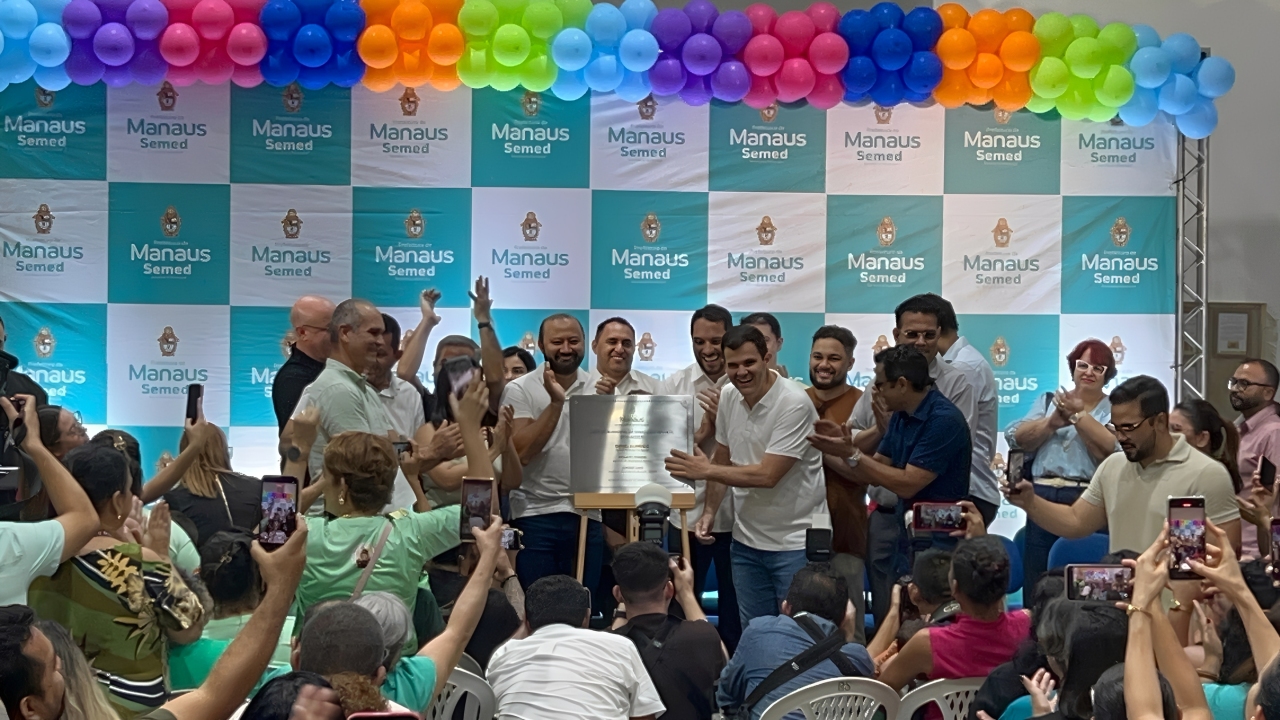 Prefeitura entrega creche e pré-escola Dom Bosco para mais de 500 crianças em Manaus