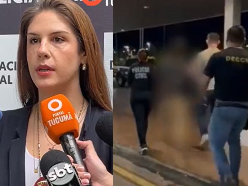 Veja como suspeito foi preso na aeronave por descumprir medida protetiva contra madastra