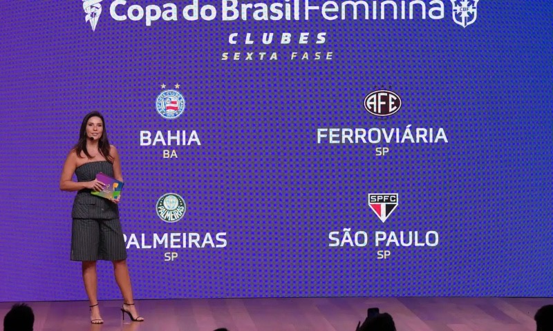 CBF sorteia confrontos das semifinais da Copa do Brasil Feminina