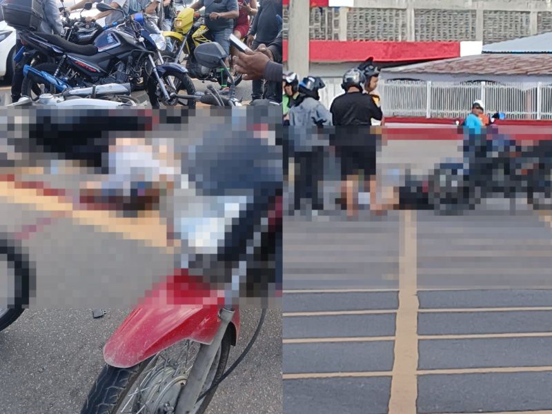 Mulher morre em acidente de moto na avenida Max Teixeira