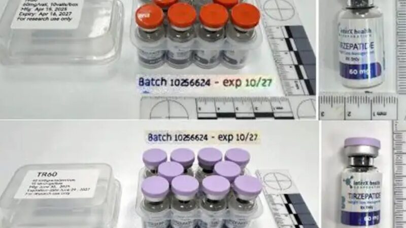 PF faz operação contra importação clandestina de remédio emagrecedor