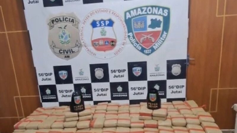 Policiais apreendem 680 quilos de drogas