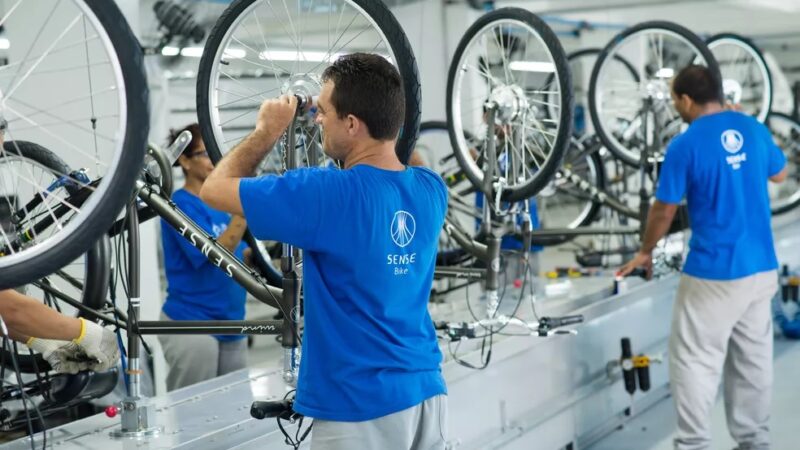 Produção de bicicletas deve chegar a 330 mil neste ano