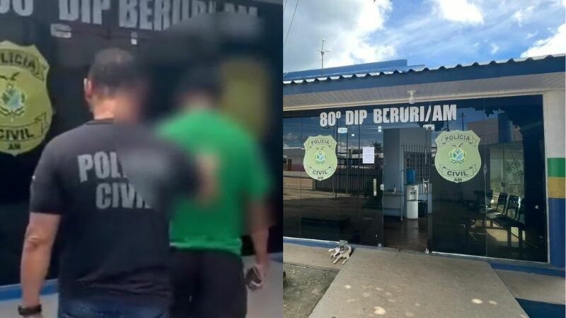 Tio é preso por abusar e ameaçar de duas sobrinhas em Beruri, no AM