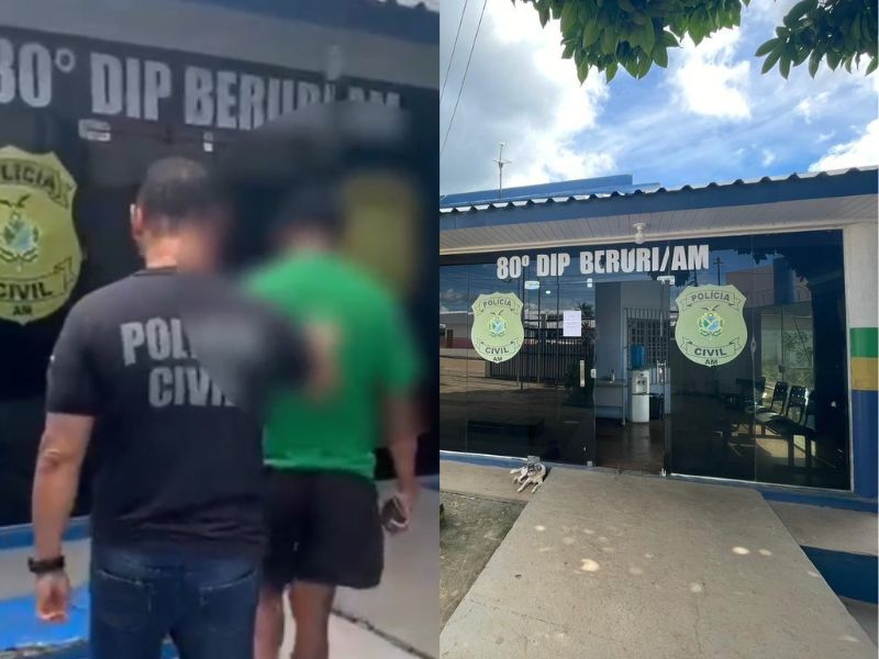 Tio é preso por abusar e ameaçar de duas sobrinhas em Beruri, no AM