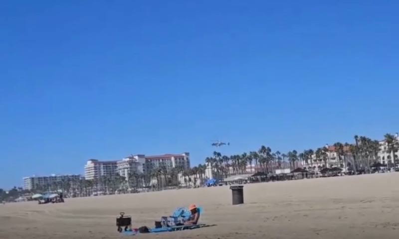 Helicóptero cai e deixa vários feridos na Califórnia