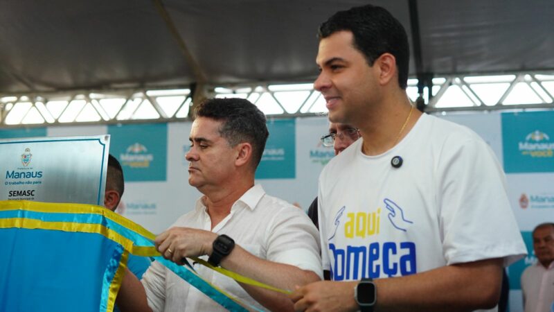 Saullo Vianna e prefeito David entregam novos equipamentos de assistência social que ampliam atendimento à população vulnerável