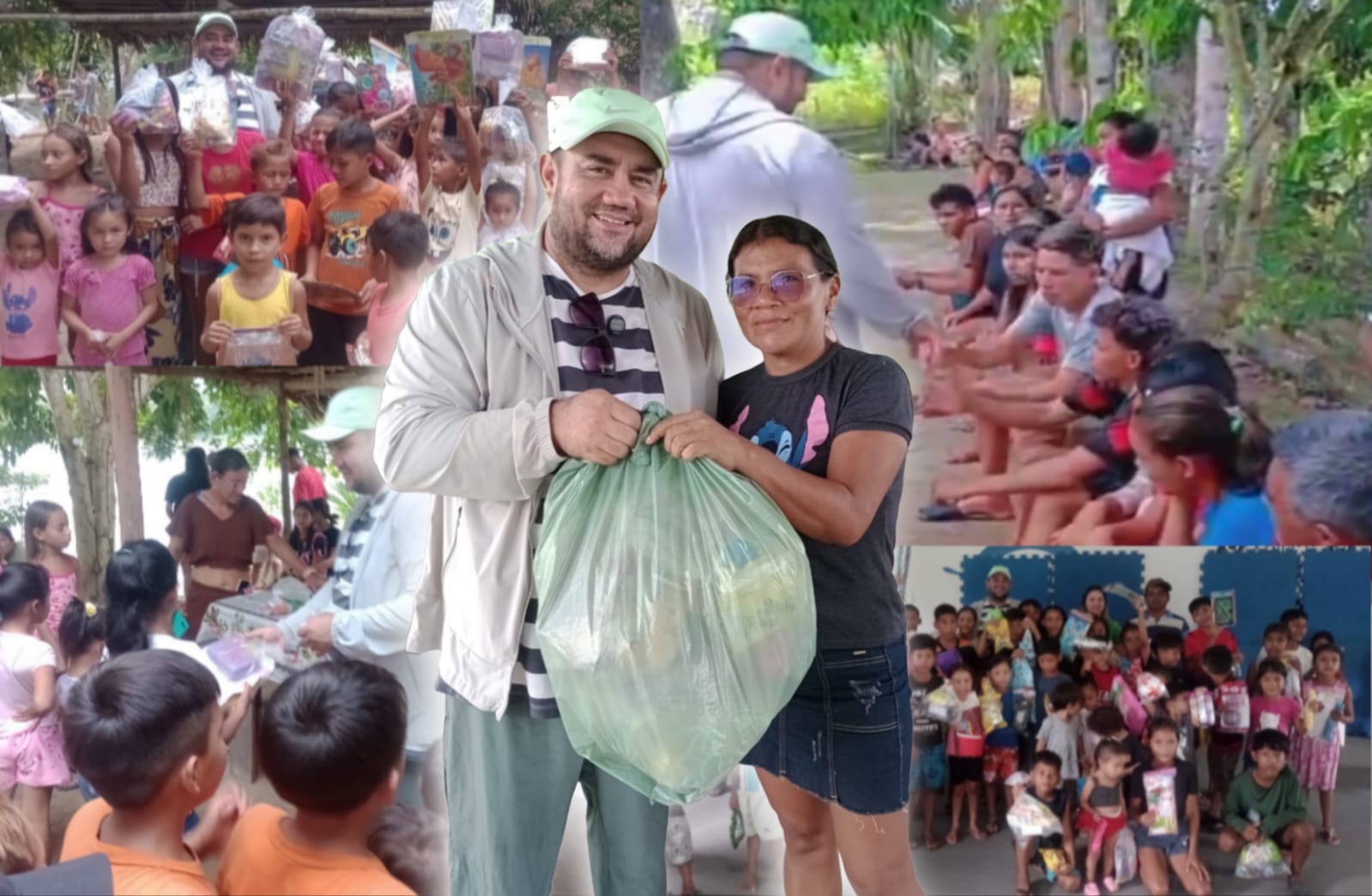 Vereador Neto Salazar leva “Missão Criança Feliz” e 800 brinquedos para a zona rural de Nova Olinda do Norte Ação percorreu 12 comunidades e 8 igrejas em uma “maratona de sorrisos” para celebrar o Dia das Crianças.