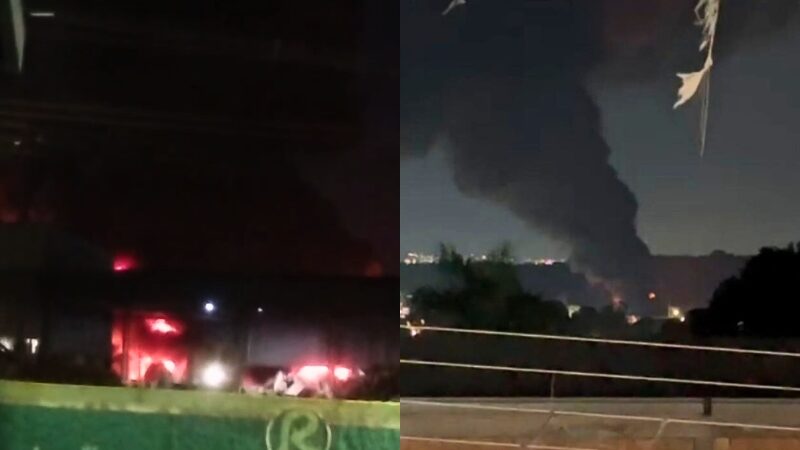 Bombeiros investigam indícios de incêndio criminoso em fábrica de reciclagem em Manaus