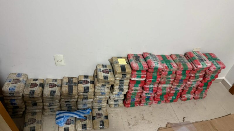 Casal é preso em Manaus com 600 kg de drogas avaliadas em R$ 13,5 milhões