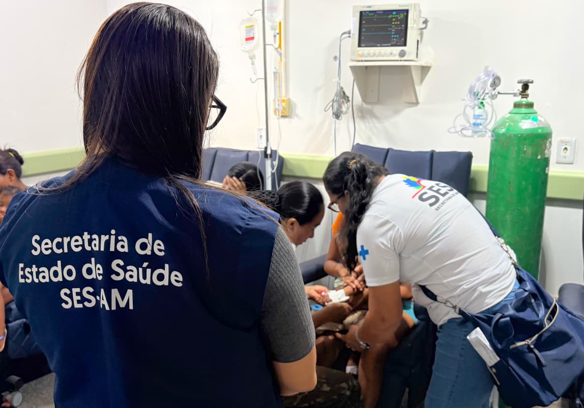 SES-AM intensifica ações de vigilância em saúde para monitorar casos de doenças respiratórias e diarreicas, em São Gabriel da Cachoeira