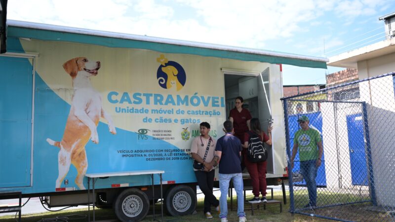 Santa Etelvina recebe Castramóvel com 120 vagas de castração e vacinação gratuita