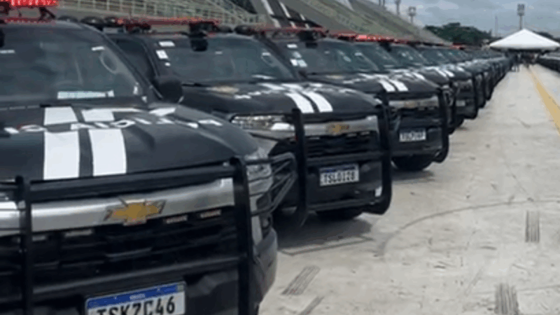 132 viaturas com Sistema Paredão integrado são entregues e reforça tecnologia no Amazonas