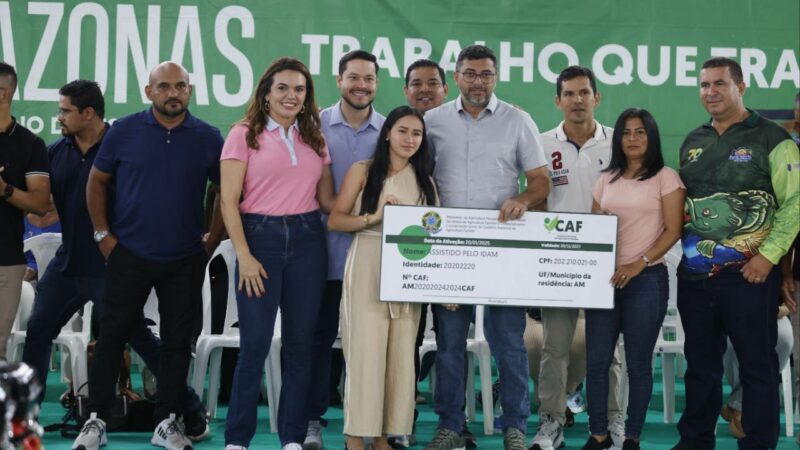 Governador Wilson Lima fortalece setor primário de Tapauá com entrega de equipamentos e fomento à produção rural