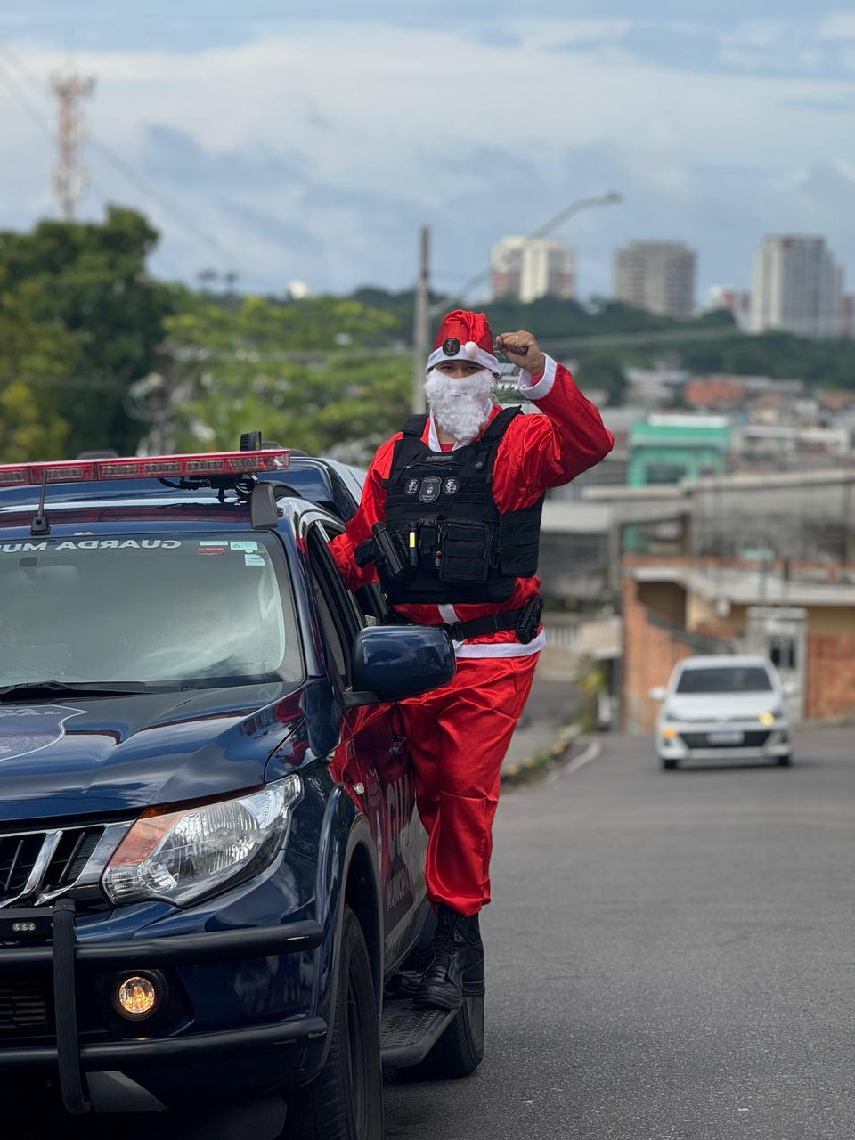 Guarda Municipal realiza Natal Solidário com atividades e entrega de brinquedos em Manaus