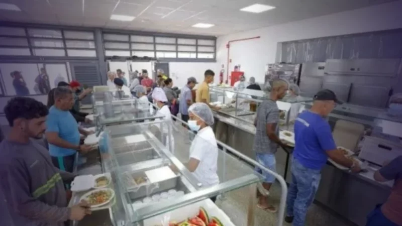 Restaurantes comunitários do Distrito Federal superam 17 milhões de refeições servidas em um ano