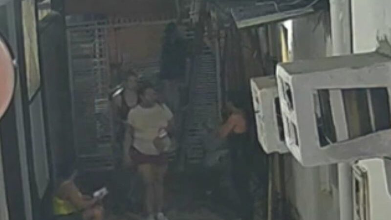 Vídeo mostra início de confusão em que dona de salão esfaqueia mulheres em Manaus