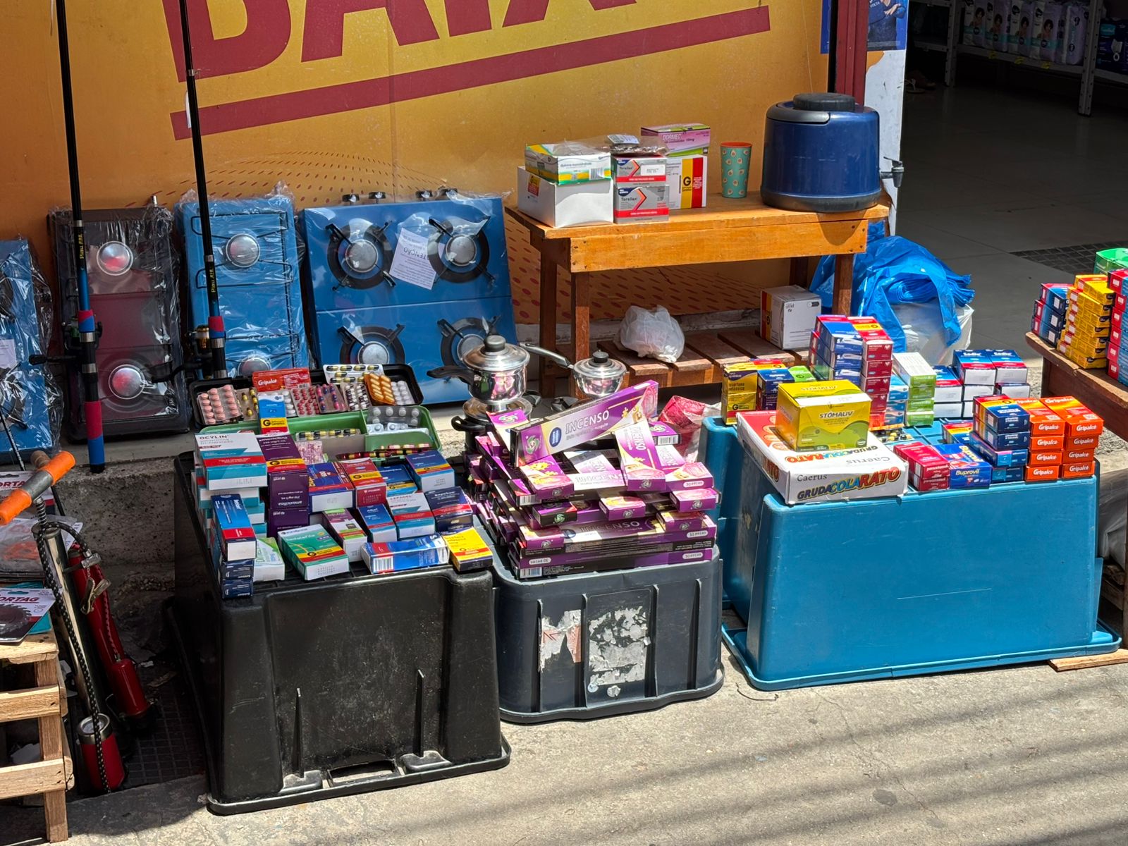 perigos de comprar remédios de ambulantes