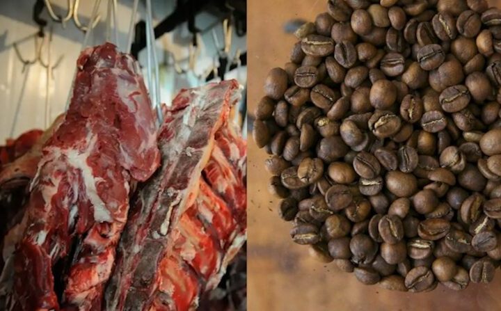 Carnes e café importados podem voltar a pagar imposto