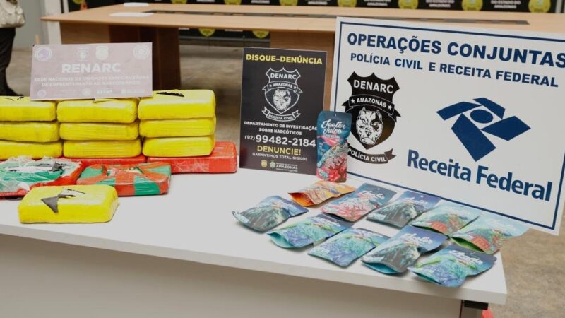 Cocaína preta e maconha líquida expõem sofisticação do tráfico e acendem alerta da polícia no AM