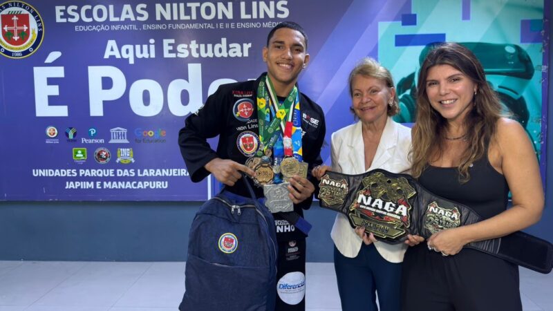 Estudante de Manaus embarca para representar Brasil em campeonato europeu de Jiu-Jitsu