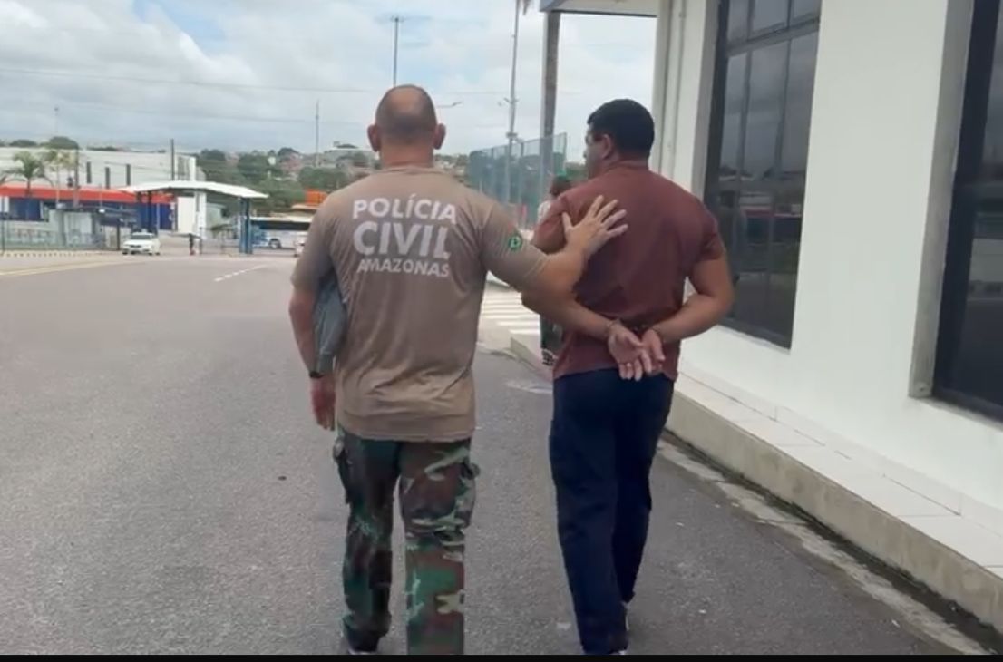 Homem é preso por desferir golpes de terçado e atacar motorista de app com pit bull em Manaus