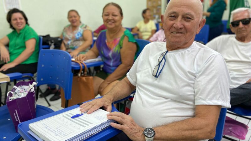 Oportunidade de recomeçar: FUnATI abre matrículas para escolarização de adultos e pessoas idosas