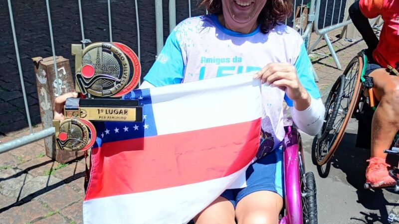 Paratleta do AM conquista 1º lugar na corrida de São Silvestre