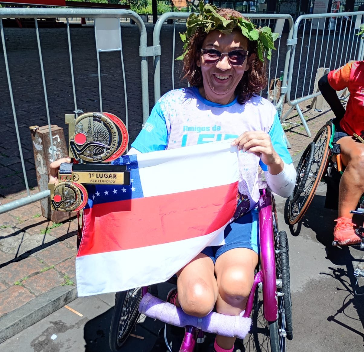 Paratleta do AM conquista 1º lugar na corrida de São Silvestre