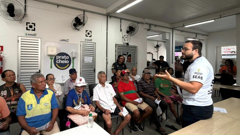 Prato Cheio promove palestras sobre alimentação e saúde mental em unidades do Amazonas ao longo de janeiro